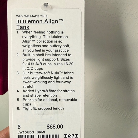 Lululemon Align Tank - Picture 4 of 4